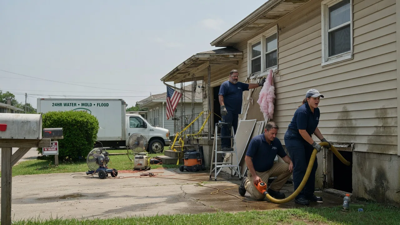 Water Damage Repair in Denison, KS near me
